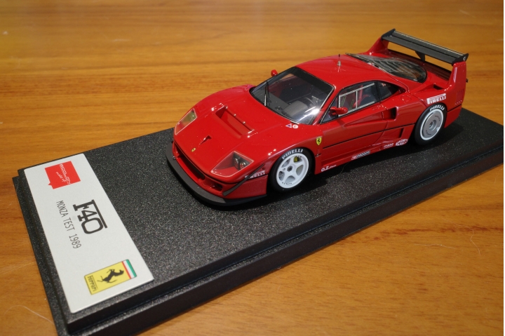 Ferrari F40 LM Test Monza 1989 MAKE UP製 Amazon | 1/43 Make Up Ferrari F40 LM Test Monza 1989 EM025