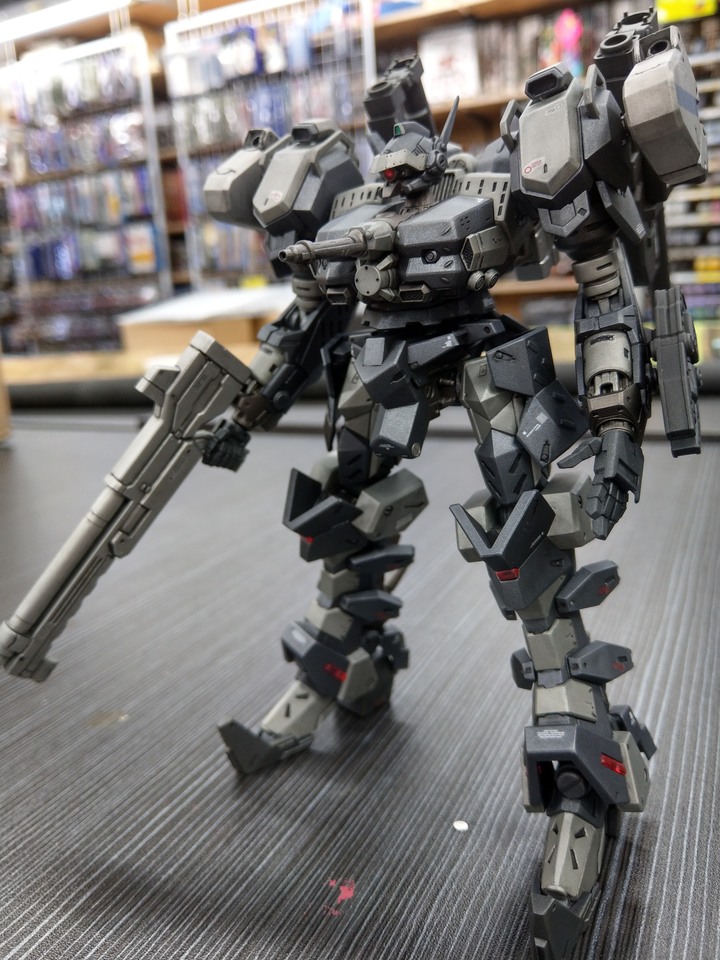 壽屋1/72機戰傭兵Daul Face