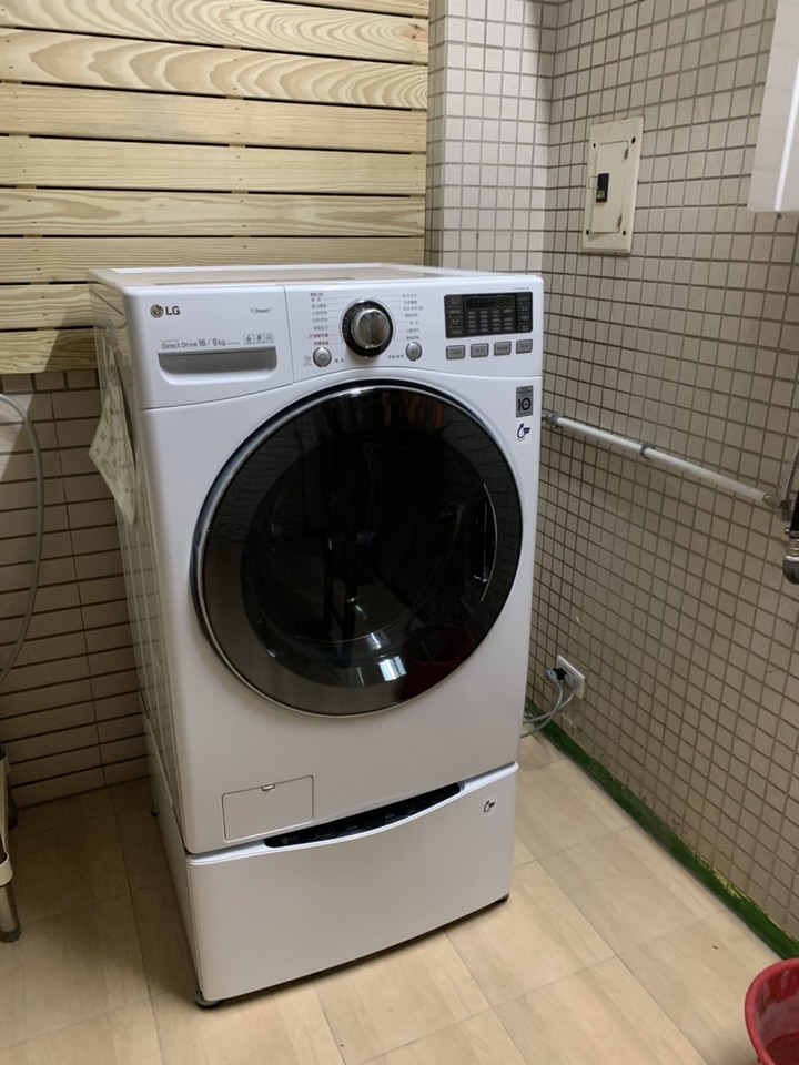 人生第一台滾筒洗衣機 WD-S16VBD+WT-D250HW