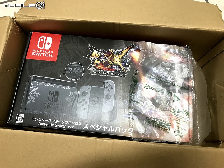 [分享]二手switch魔物獵人xx特仕機開箱