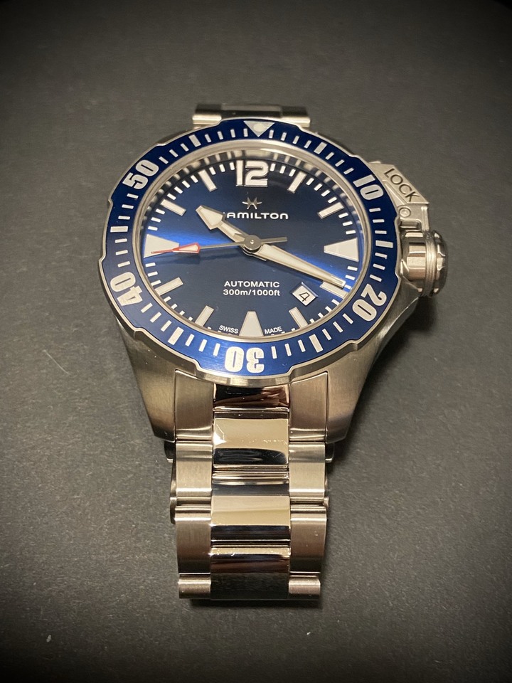 【hamilton 漢米爾頓-Frogman蛙人】文青、粗曠、典雅、時尚，你自己定義 !!!