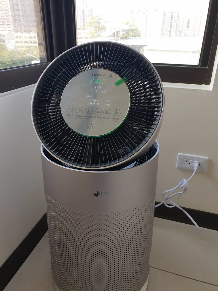 [開箱]LG PuriCare™ 360°空氣清淨機-改善空氣品質的超強幫手