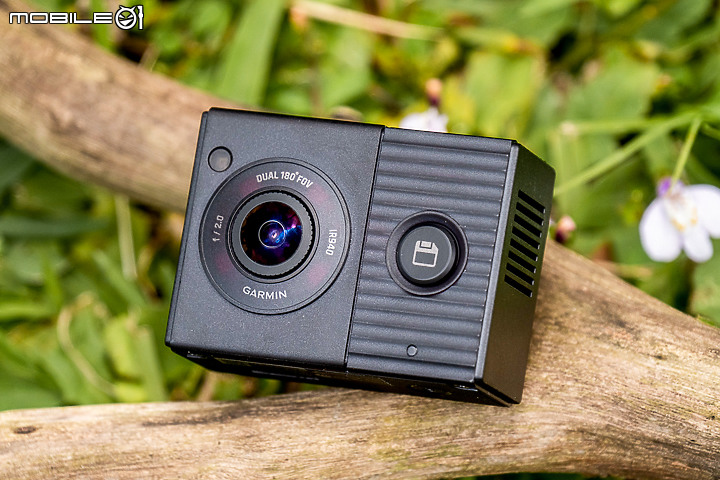 Garmin Dash Cam Tandem 行車記錄器測試 車內車外都罩著你的前後180度雙鏡頭