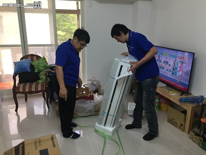 點我看大圖 要省電♥顧健康【Panasonic PX頂級旗艦分離式空調/冷氣】帥哥美女到大叔家的開放廚房裝機紀實