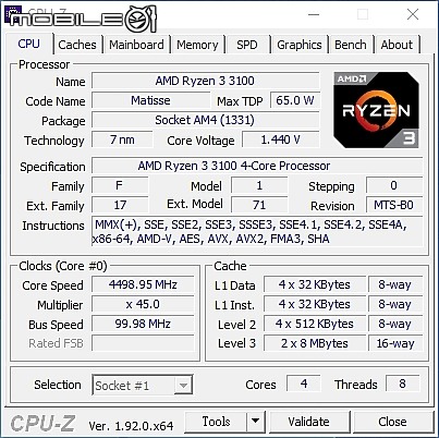 Ryzen 3000 補完 深夜開"香" - 便宜的 4C8T Ryzen 3 3100