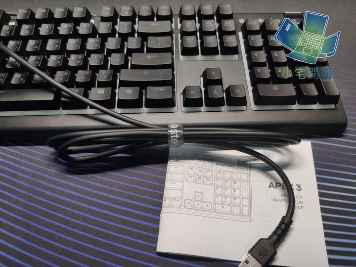【小宅開箱】賽睿 Steelseries Apex 3 新款入門遊戲鍵盤,防水還能兼具RGB,功能看齊高階鍵盤!
