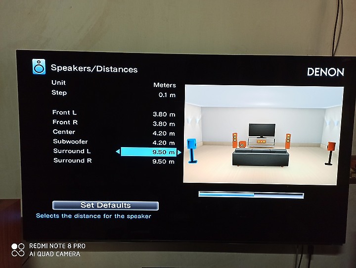 點我看大圖 請益 DENON AVR-X2600H 擴大機設定問題,看音樂片,人聲會偏悶?