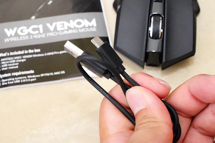 (開箱) FANTECH WGC1 充電式RGB 2.4G無線電競滑鼠