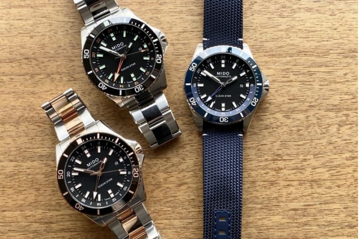 CW C60 GMT1000 / MIDO Ocean star GMT