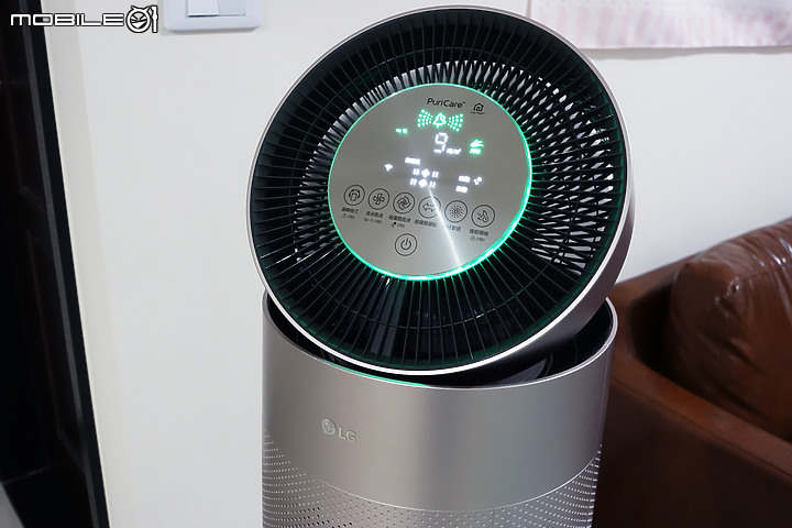 家中一隅的清淨好幫手 - LG PuriCare™WiFi 360°空氣清淨機 使用心得 (AS951DPT0)