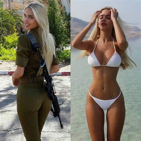 哇.這是以色列的女兵嗎