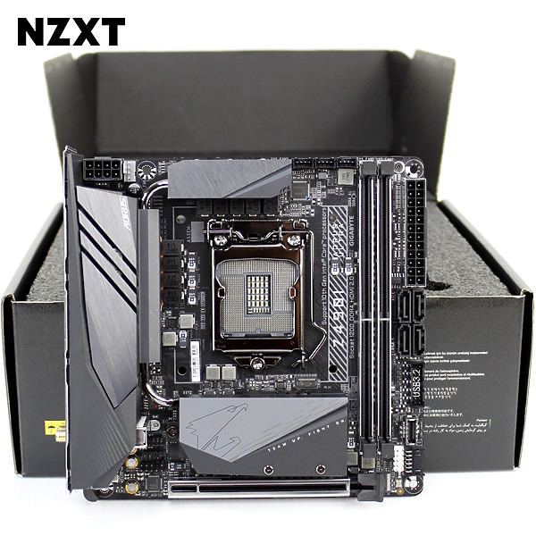 點我看大圖 Intel 10th 處理器與 Z490I Aorus Ultra,NZXT H1 最佳 ITX 解決方案!