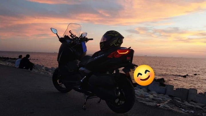 XMAX300台南黃金海岸~追日~