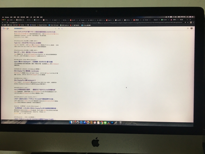 關mac27吋2015年末