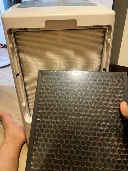 開箱文_SHARP 夏普 10L新衣物乾燥HEPA空氣淨化除濕機 DW-J10FT-W