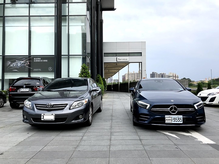 點我看大圖 【開箱 Mercedes-AMG】A35 Sedan 4MATIC 及選配周邊心得分享-更新1萬公里心得