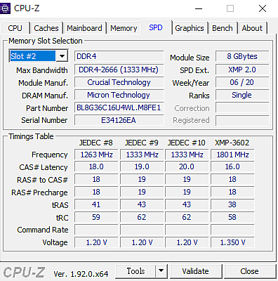插好插滿 Crucial 美光 Ballistix 簡潔美型 DDR4 RGB