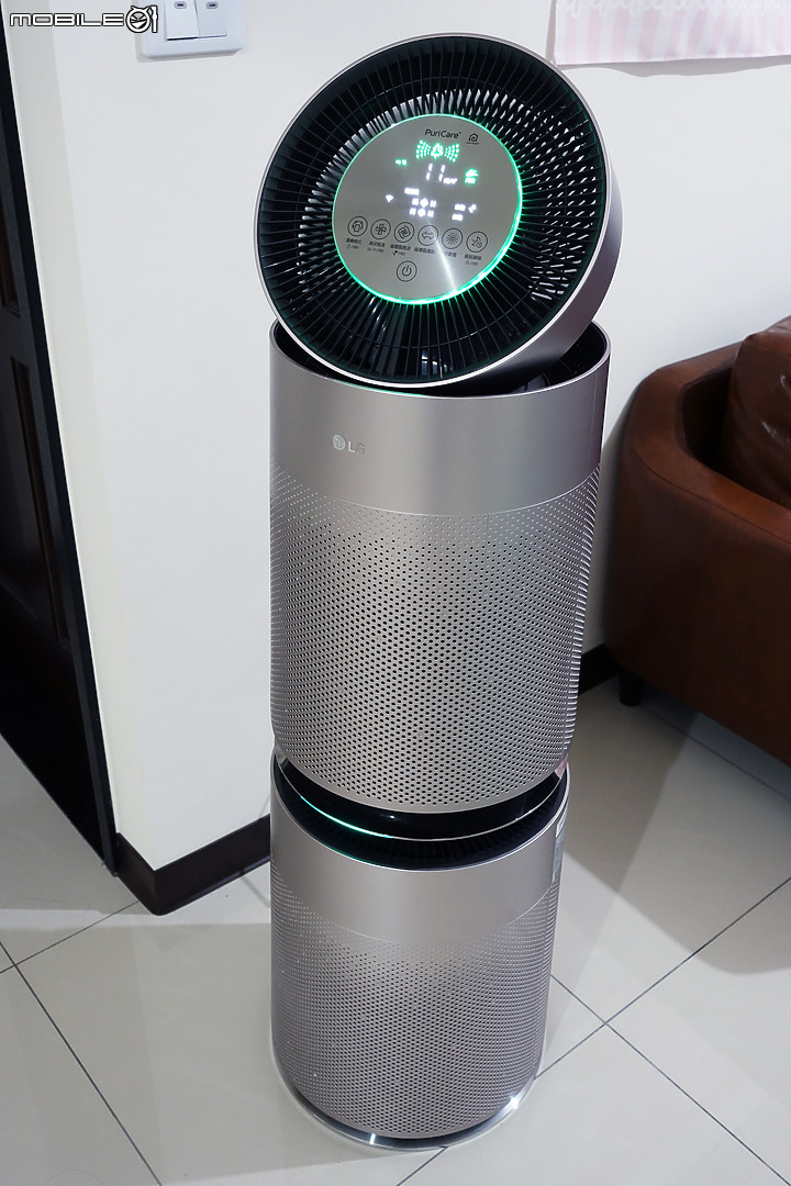 家中一隅的清淨好幫手 - LG PuriCare™WiFi 360°空氣清淨機 使用心得 (AS951DPT0)
