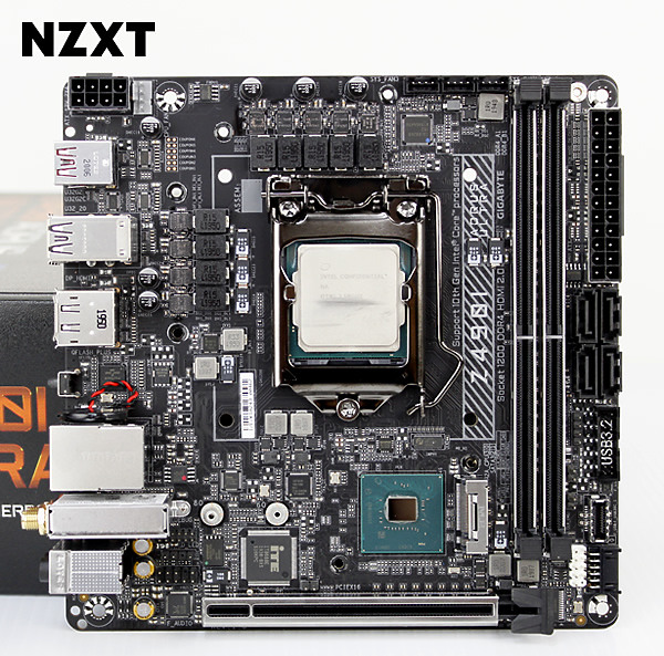 點我看大圖 Intel 10th 處理器與 Z490I Aorus Ultra,NZXT H1 最佳 ITX 解決方案!