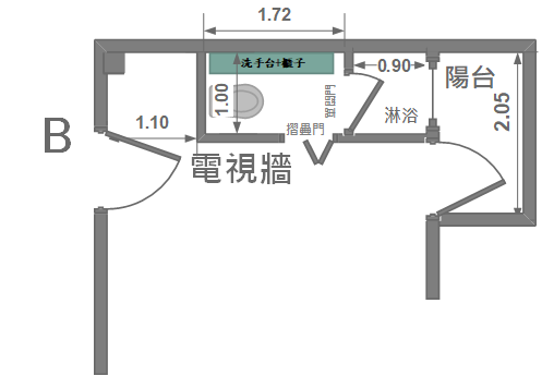 衛浴請益:馬桶 跟 淋浴間分成不同間會很怪嗎?