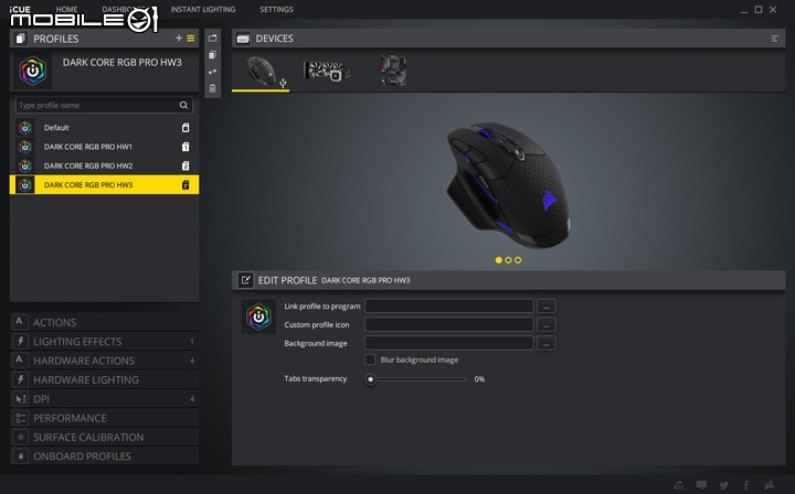 CORSAIR DARK CORE RGB PRO 電競滑鼠試用 無線傳輸也能幾近零延遲