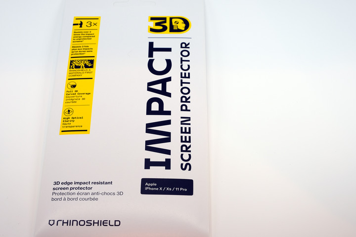 [開箱] 不是玻璃保護貼 的 玻璃保護貼 【Rhinoshield 3D壯撞貼】