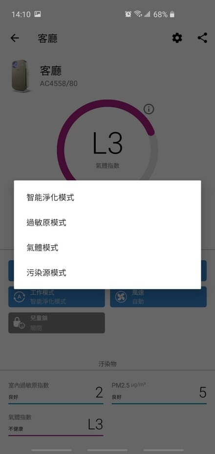 在家呼吸的更安心 飛利浦AC4558空氣清淨機開箱