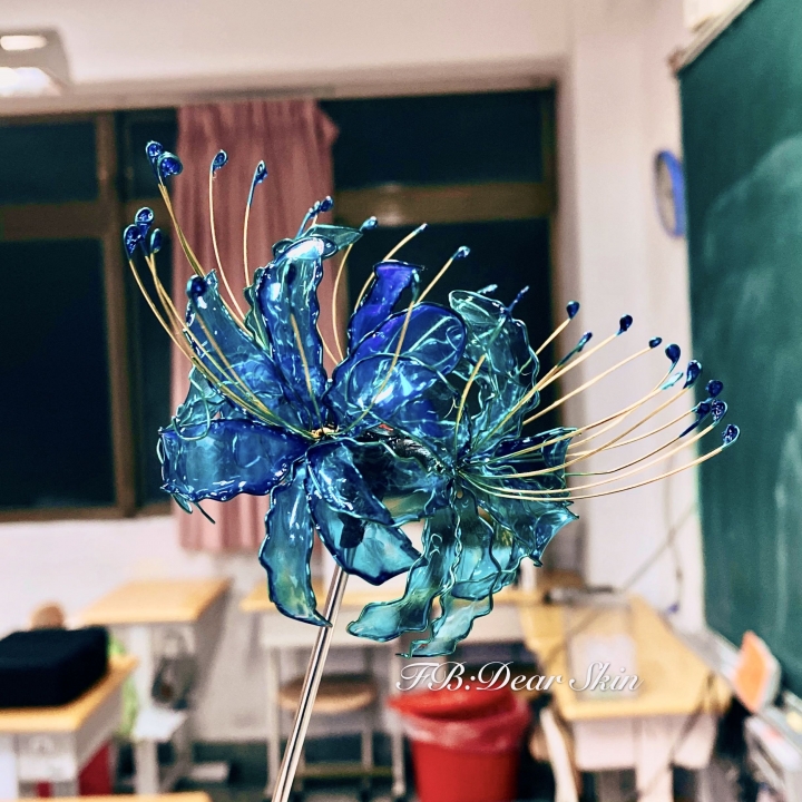 2020 5 11 水晶花飾品 作品花絮👍