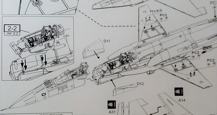 點我看大圖 FREEDOM 1/48 F-CK-1D 經國號戰機