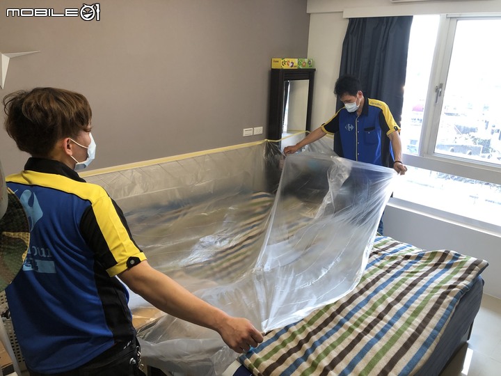 點我看大圖 日立1對2冷暖旗艦家樂福冷氣施工不換管紀錄