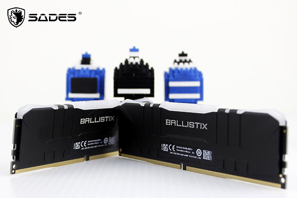 美光Crucial Ballistix RGB DDR4電競記憶體，不會玩超頻看看RGB也爽！