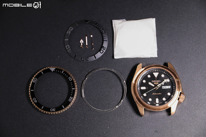 【改裝分享】SEIKO 新五號 SRPD76 平價遊艇樣式