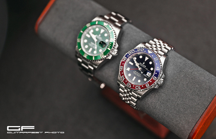 --百事可樂-- Rolex 勞力士 126710 BLRO GMT Master II 紅藍開箱