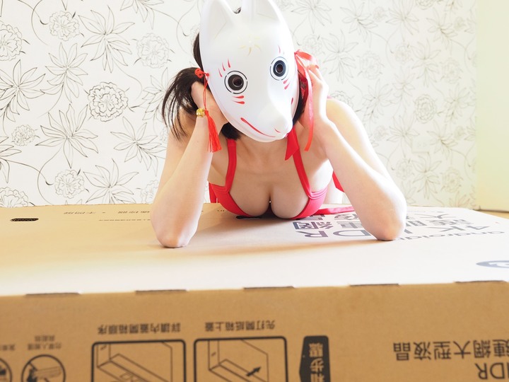 點我看大圖 恐龍小妹的BenQ不閃屏65吋4K電視開箱