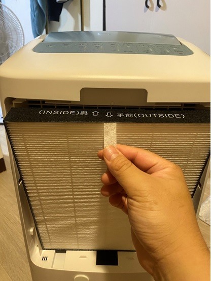 開箱文_SHARP 夏普 10L新衣物乾燥HEPA空氣淨化除濕機 DW-J10FT-W