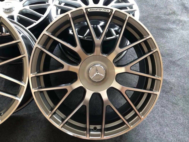 Amg鍛造鋁圈 真假分辨 w205