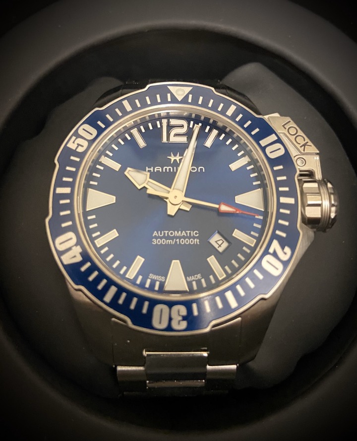 【hamilton 漢米爾頓-Frogman蛙人】文青、粗曠、典雅、時尚，你自己定義 !!!