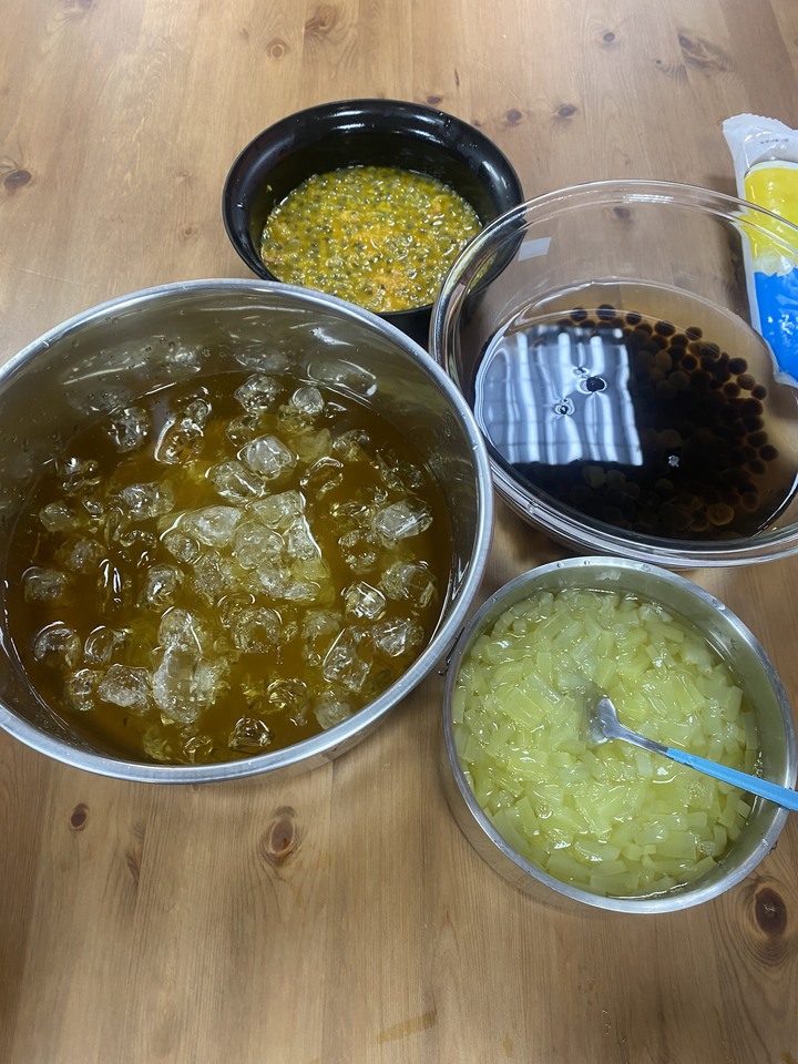 大雨天怒做一波飲料