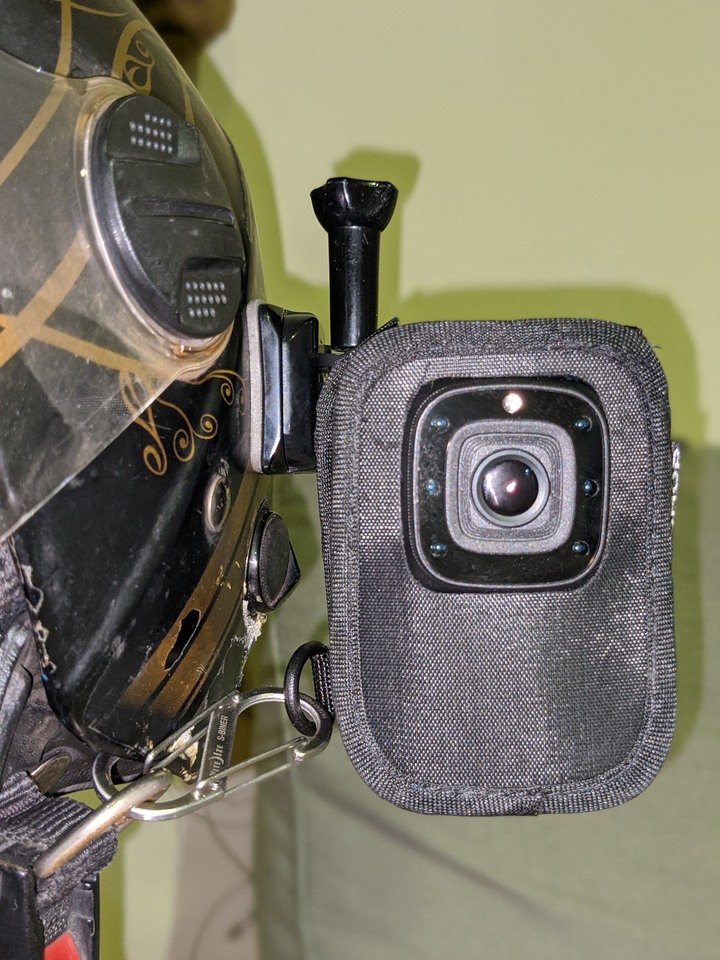 SJCAM A10 DIY安全帽支架