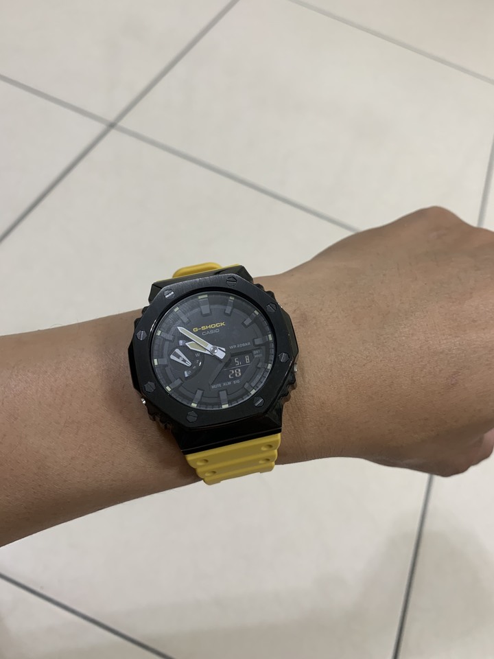 Casio G-Shock GA-2100 一次兩隻簡單開箱文