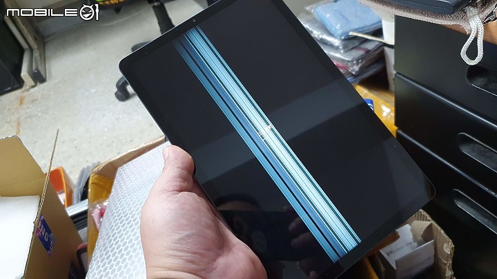三星商城購買 Samsung三星Tab S6 Lite LTE 64G 剛到貨 就中大獎 ...新品不良 打給客服(20分鐘才進線)請回來收 但檢測要7日才會通知