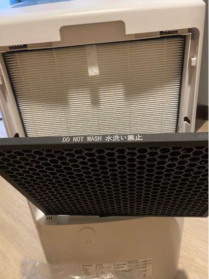 開箱文_SHARP 夏普 10L新衣物乾燥HEPA空氣淨化除濕機 DW-J10FT-W