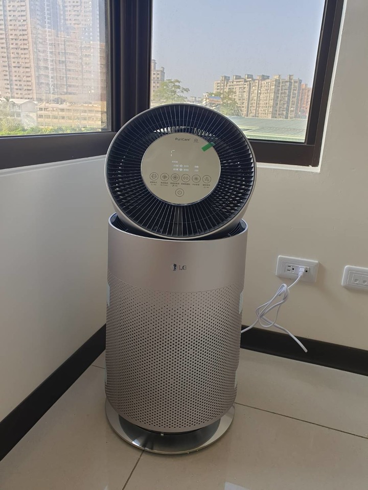 [開箱]LG PuriCare™ 360°空氣清淨機-改善空氣品質的超強幫手