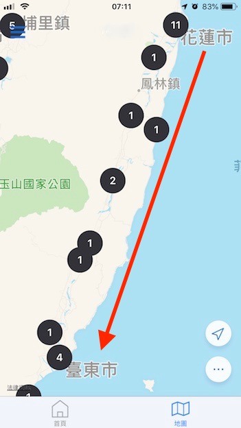 (請教）Gogoro 如何從花蓮騎到台東？
