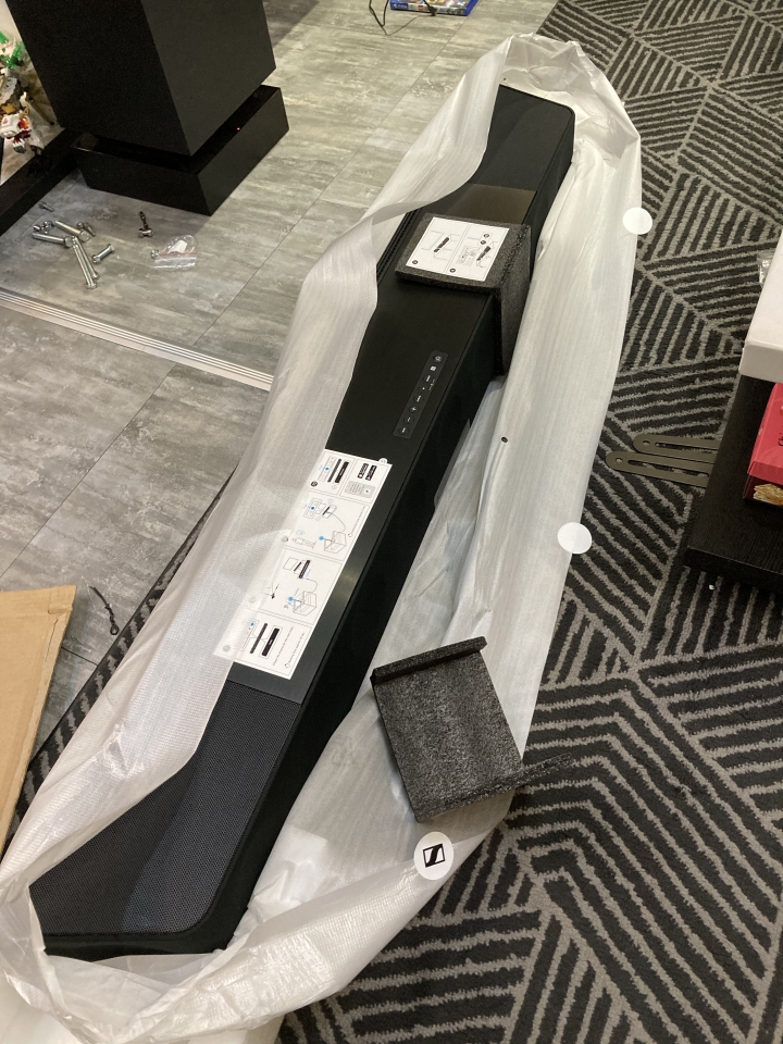 為Sennheiser Ambeo聲霸加重低音的推薦 (後來還是改為實體 7.1聲道)
