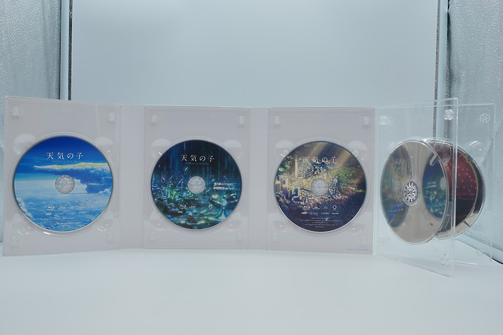 【日亞限定版】天気の子-4K Ultra HD Blu-ray同梱5枚組開箱
