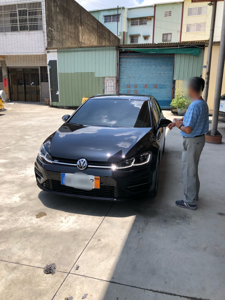 5/24 golf 7.5 R-line交車大吉（圖）