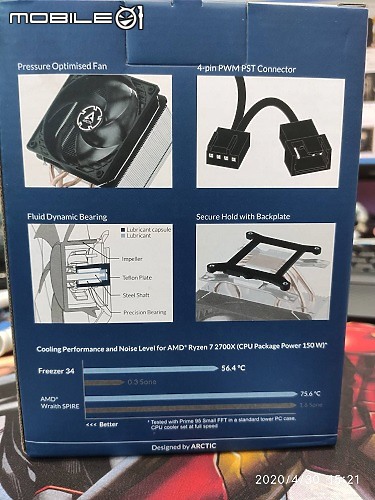 ARCTIC Freezer 34 CPU塔型散熱器微開箱