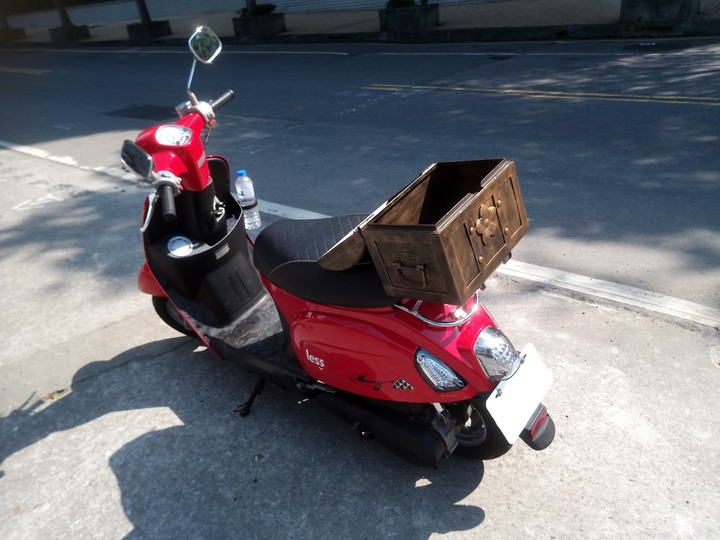 光陽many 110後置物箱DIY