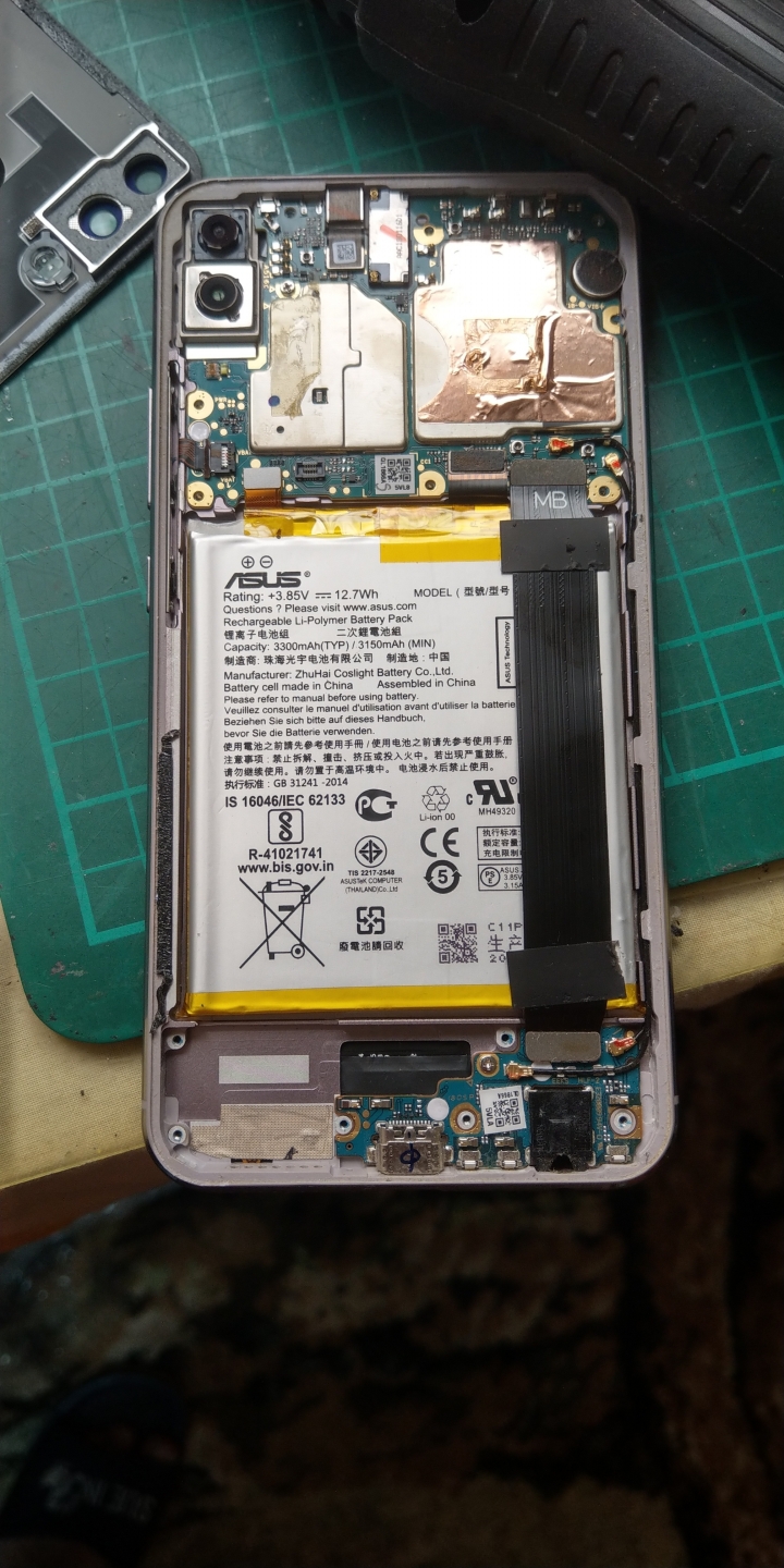 zenfone 5充不了電